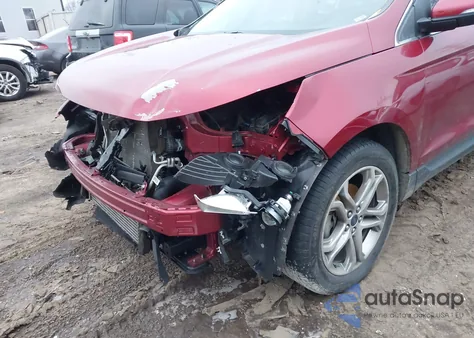 2017 Ford Edge Titanium from USA, damaged, VIN 2FMPK3K99HBB28653